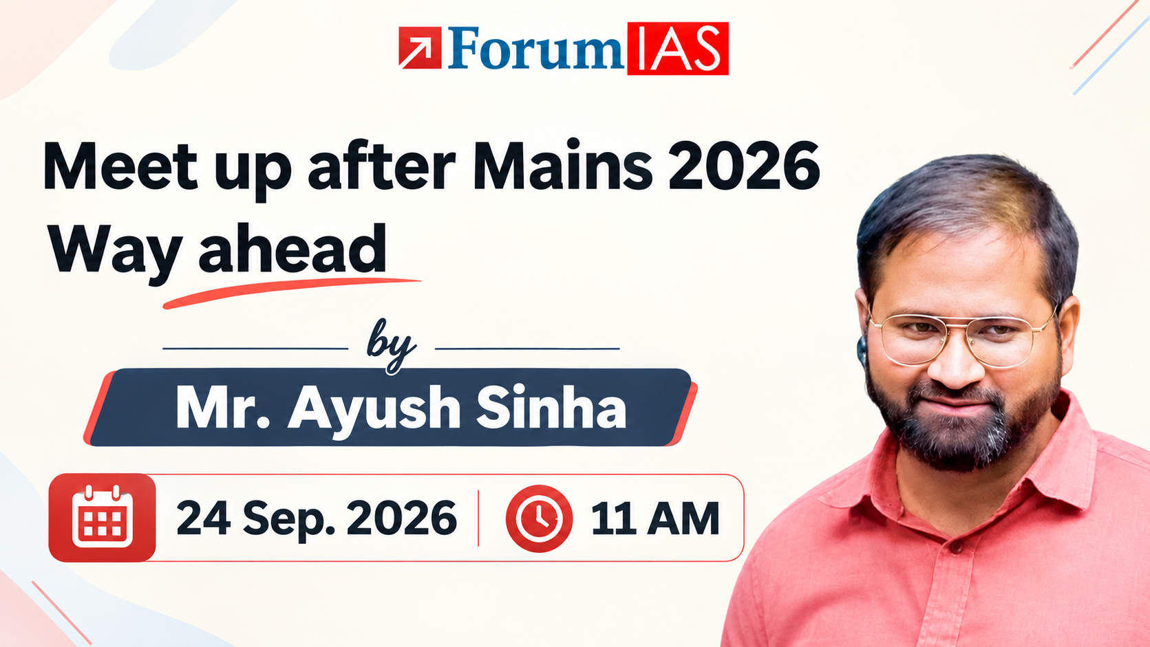 Meet up after Mains 2026 - Way Ahead